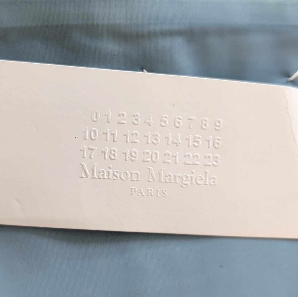 Maison Margiela FW18 Anime PVC Shopper Tote Light Blue Rare Archive NWT - Picture 10 of 11